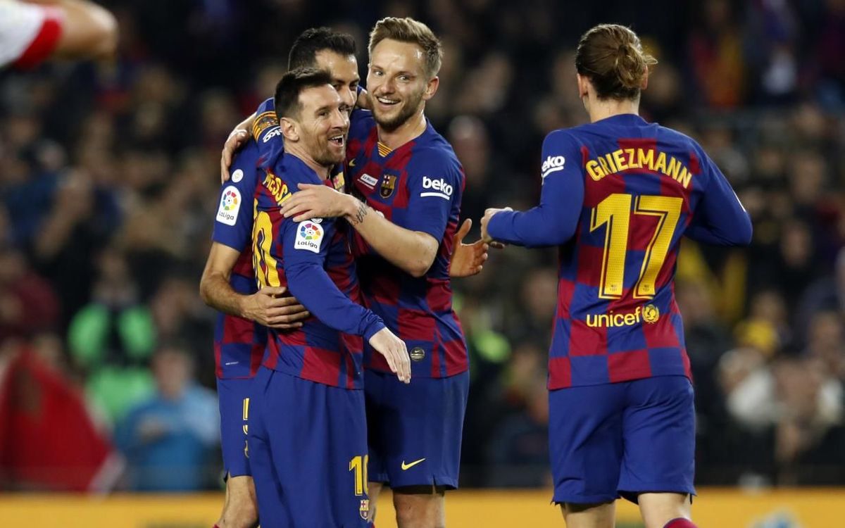 Barcelone 4: 1 victoire sur Deportivo Alavés